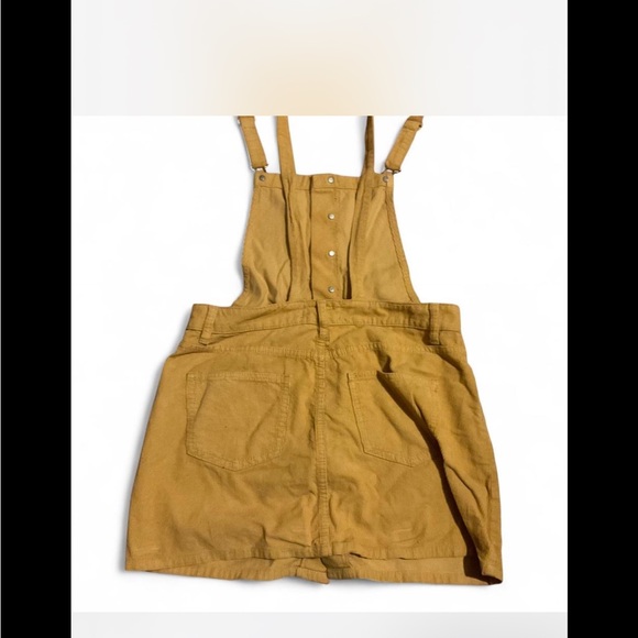 PacSun Golden Corduroy Pinafore Dress - Picture 2 of 3